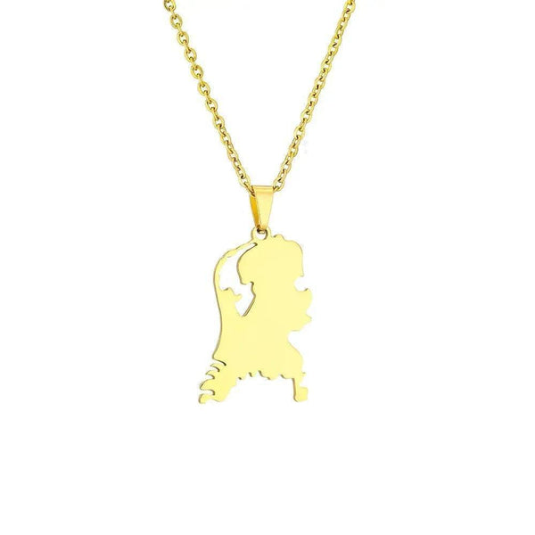 Netherlands Map Necklace