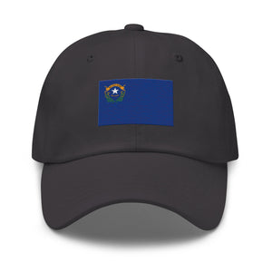 Nevada State Flag Cap - Adjustable Embroidered Dad Hat