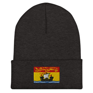 New Brunswick Flag Beanie - Embroidered Winter Hat