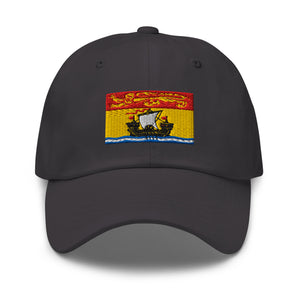 New Brunswick Flag Cap - Adjustable Embroidered Dad Hat