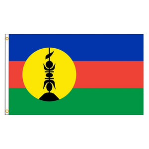 New Caledonia Flag - 90x150cm(3x5ft) - 60x90cm(2x3ft)