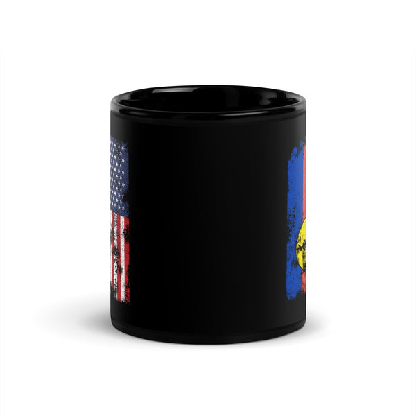 New Caledonia USA Flag Mug