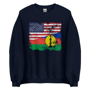 New Caledonia USA Flag Sweatshirt