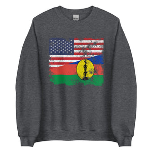 New Caledonia USA Flag Sweatshirt