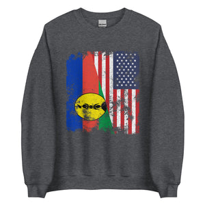 New Caledonia USA Flag Sweatshirt