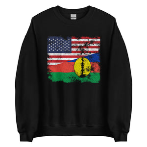 New Caledonia USA Flag Sweatshirt