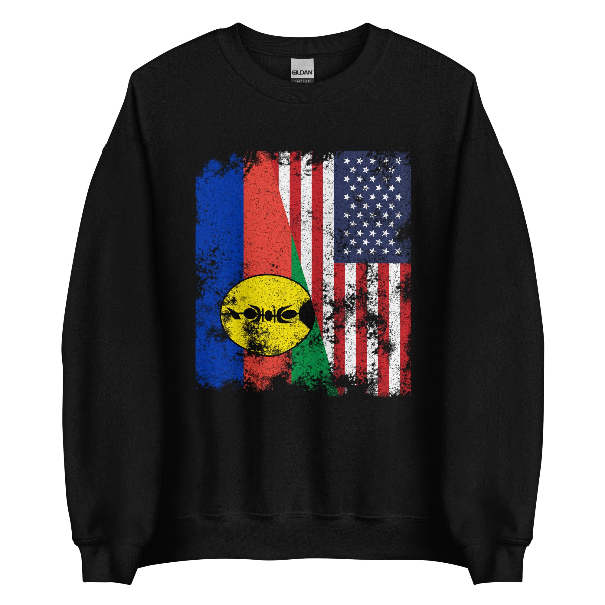New Caledonia USA Flag Sweatshirt