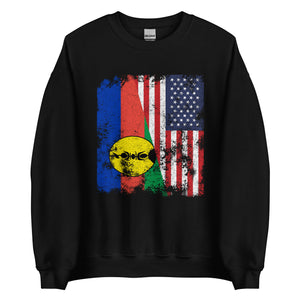 New Caledonia USA Flag Sweatshirt