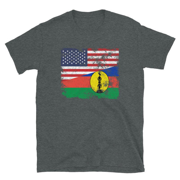 New Caledonia USA Flag T-Shirt
