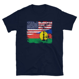 New Caledonia USA Flag T-Shirt