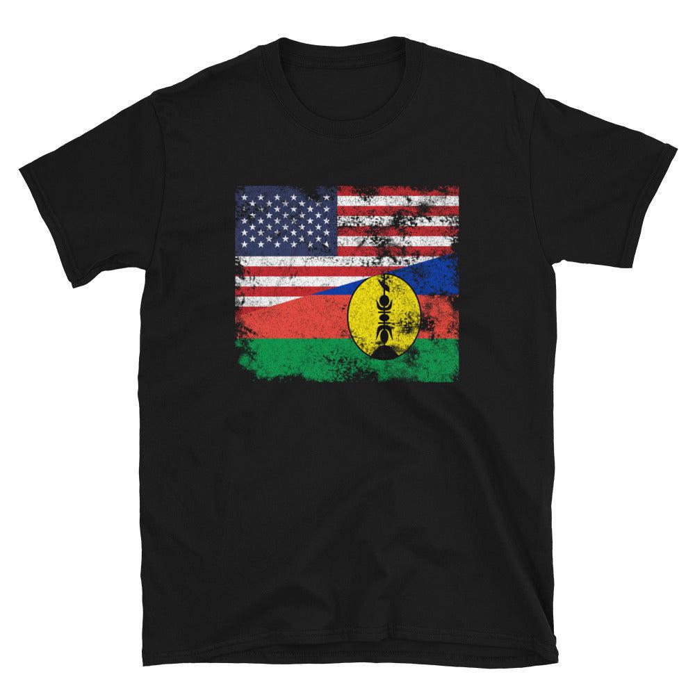 New Caledonia USA Flag T-Shirt