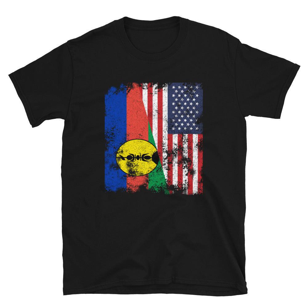 New Caledonia USA Flag T-Shirt