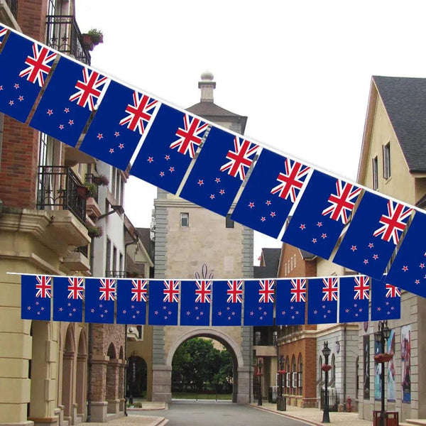 New Zealand Flag Bunting Banner - 20Pcs