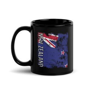 New Zealand Flag - Distressed Flag Mug