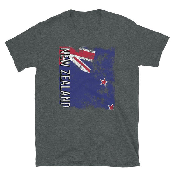 New Zealand Flag Distressed T-Shirt