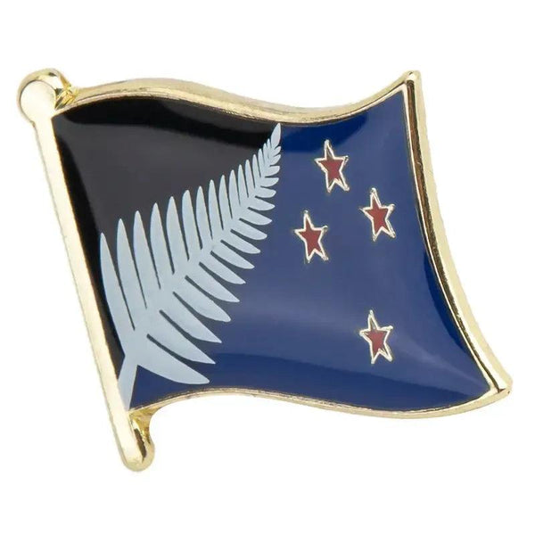 New Zealand Flag Lapel Pin Collection - Enamel Pin Flag