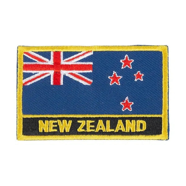 New Zealand Flag Patch - Sew On/Iron On Patch