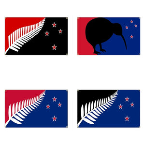 New Zealand Flags - 90x150cm(3x5ft) - 60x90cm(2x3ft)