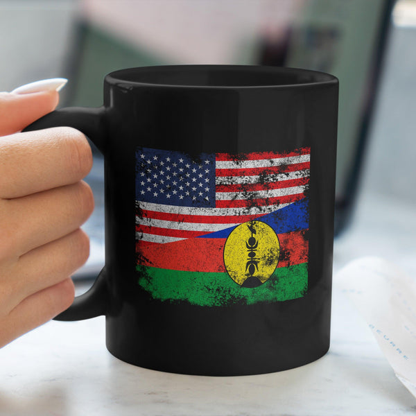 New Caledonia USA Flag Mug