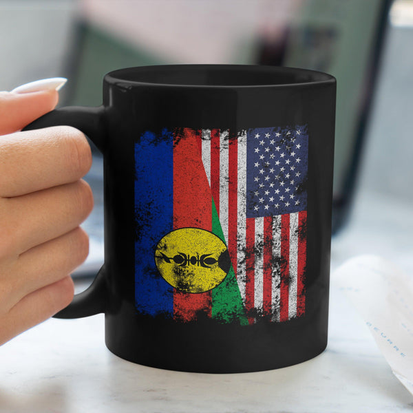 New Caledonia USA Flag Mug