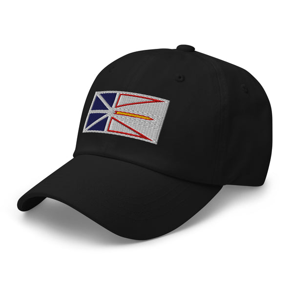 Newfoundland and Labrador Flag Cap - Adjustable Embroidered Dad Hat