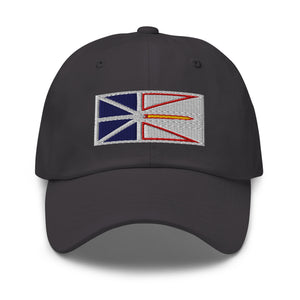 Newfoundland and Labrador Flag Cap - Adjustable Embroidered Dad Hat