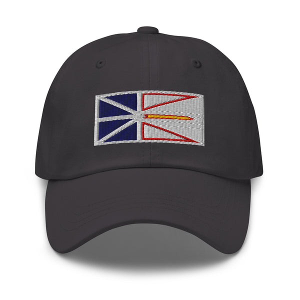 Newfoundland and Labrador Flag Cap - Adjustable Embroidered Dad Hat