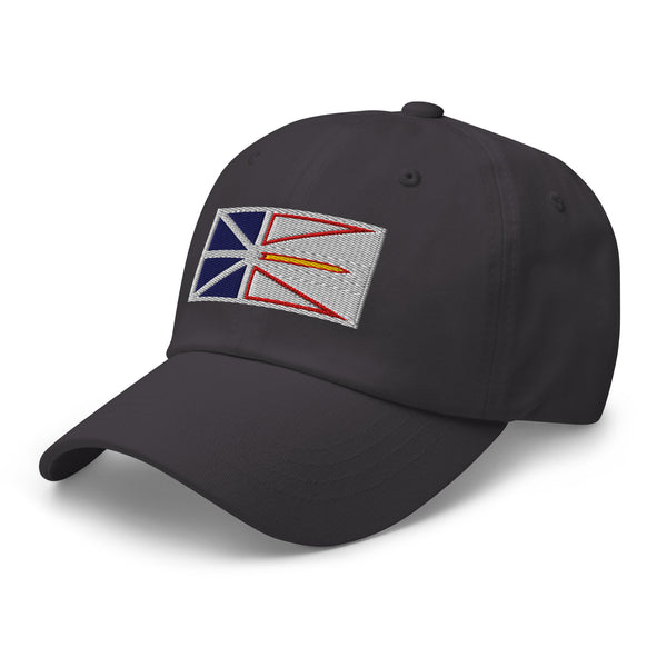 Newfoundland and Labrador Flag Cap - Adjustable Embroidered Dad Hat