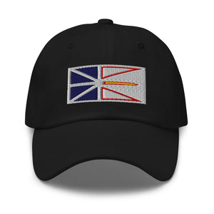 Newfoundland and Labrador Flag Cap - Adjustable Embroidered Dad Hat