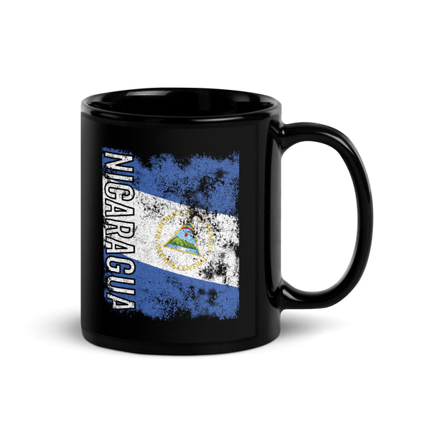 Nicaragua Flag - Distressed Flag Mug