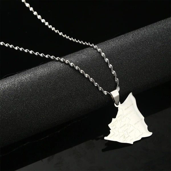 Nicaragua Map Necklace