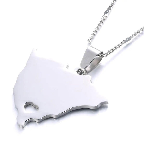 Nicaragua Map Necklace