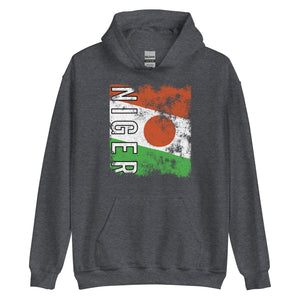 Niger Flag - Distressed Flag Hoodie