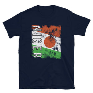 Niger Flag Distressed T-Shirt