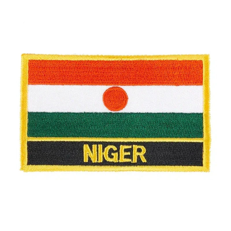 Niger Flag Patch - Sew On/Iron On Patch