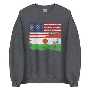 Niger USA Flag Sweatshirt