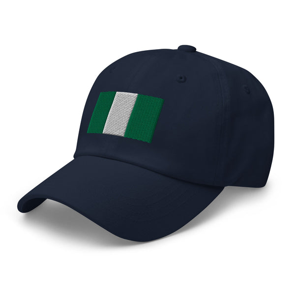 Nigeria Flag Cap - Adjustable Embroidered Dad Hat