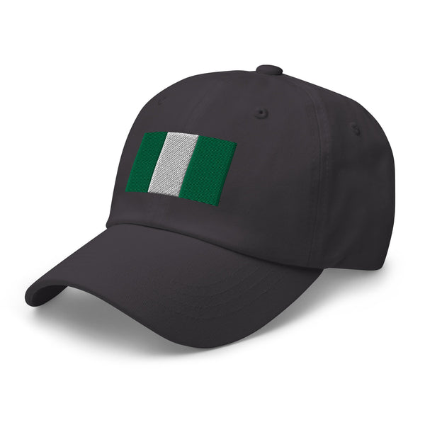 Nigeria Flag Cap - Adjustable Embroidered Dad Hat