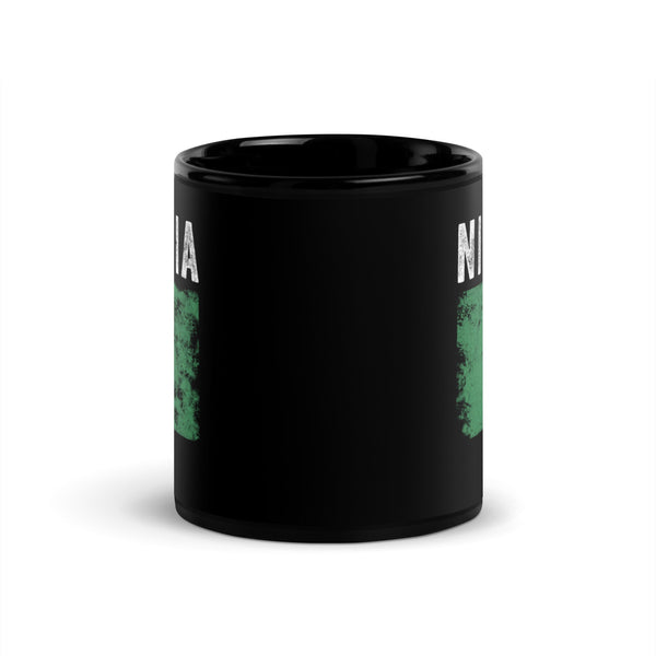 Nigeria Flag Distressed - Nigerian Flag Mug