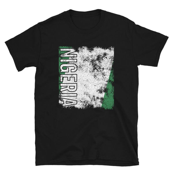 Nigeria Flag Distressed T-Shirt