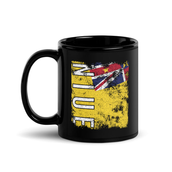 Niue Flag - Distressed Flag Mug