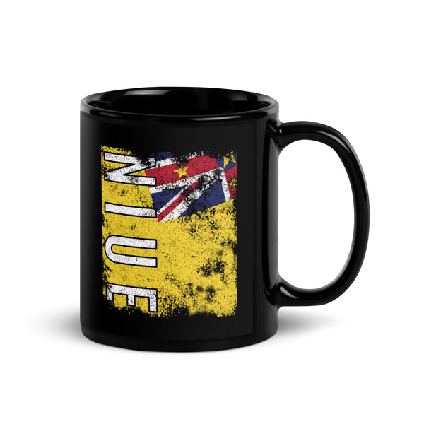 Niue Flag - Distressed Flag Mug