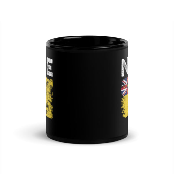 Niue Flag Distressed - Niuean Flag Mug