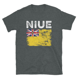 Niue Flag Distressed - Niuean Flag T-Shirt