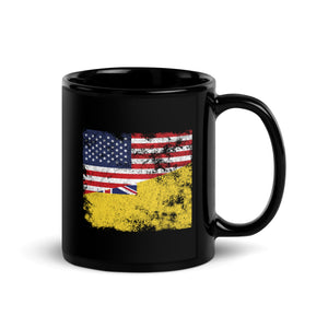 Niue USA Flag Mug