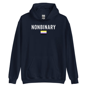 Nonbinary Flag - LGBT+ Hoodie