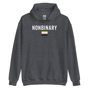 Nonbinary Flag - LGBT+ Hoodie