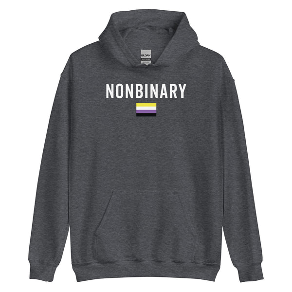 Nonbinary Flag - LGBT+ Hoodie