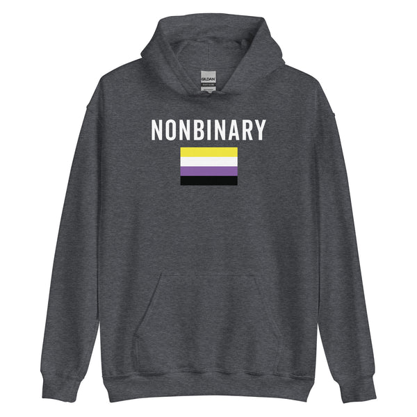 Nonbinary Flag - LGBT+ Hoodie