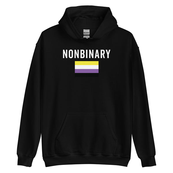 Nonbinary Flag - LGBT+ Hoodie